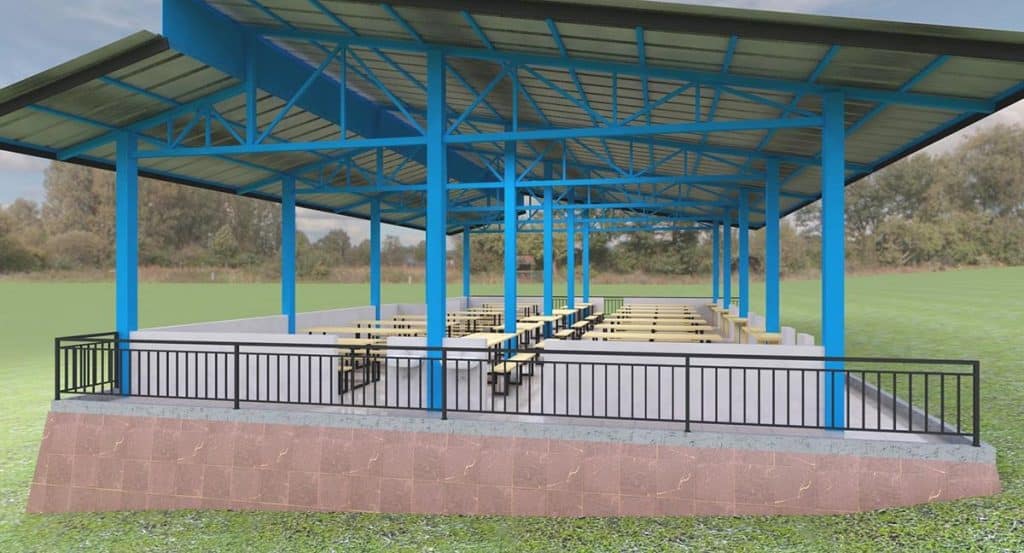 Desain struktur cakar ayam