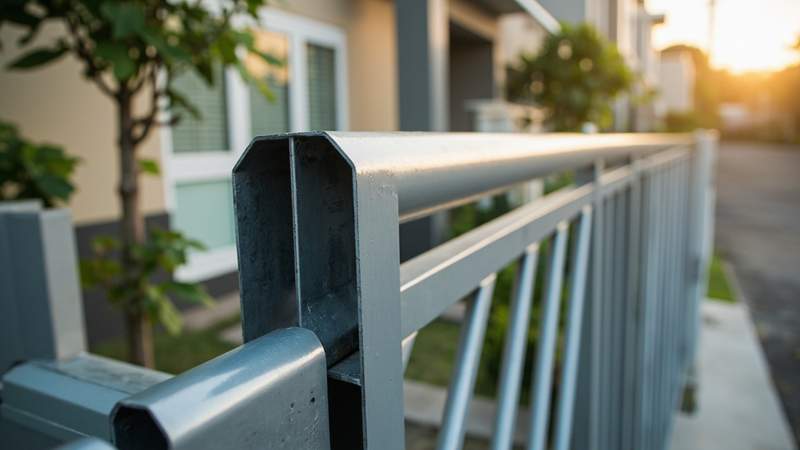 Besi UNP untuk Pagar — profil C-channel galvanis untuk frame gerbang residensial Jakarta