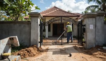 Cara Pasang Pintu Pagar Besi Tahapan Teknis