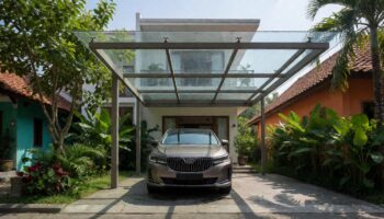 Kanopi Kaca Laminated: Keamanan, Ketahanan, dan Aplikasi untuk Rumah Anda