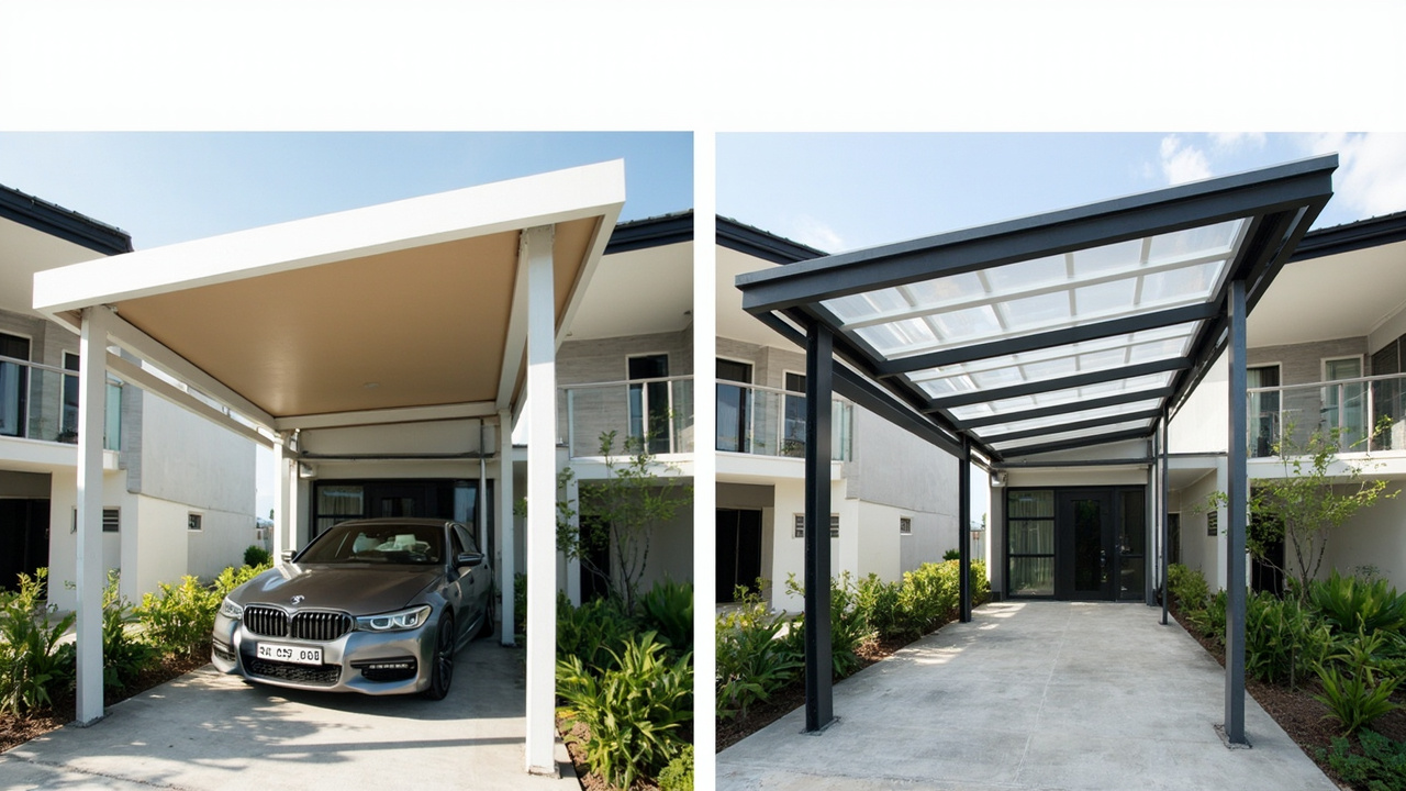 Perbandingan Kanopi Alderon dan Polycarbonate