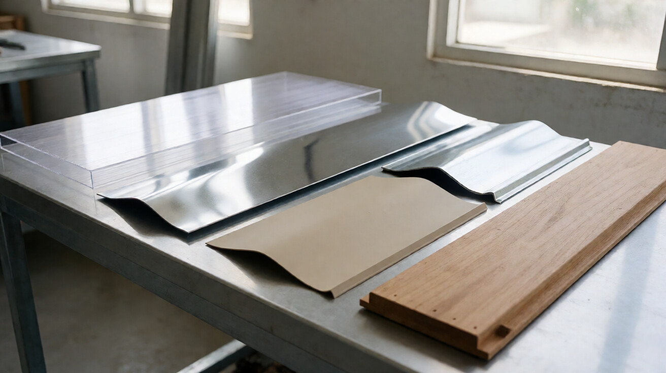 Material kanopi: polycarbonate, spandek, alderon, galvalum, kayu