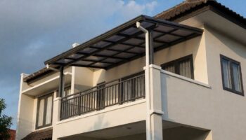 Kanopi Balkon Lantai 2: Sambungan, Drainase, dan Estimasi Biaya