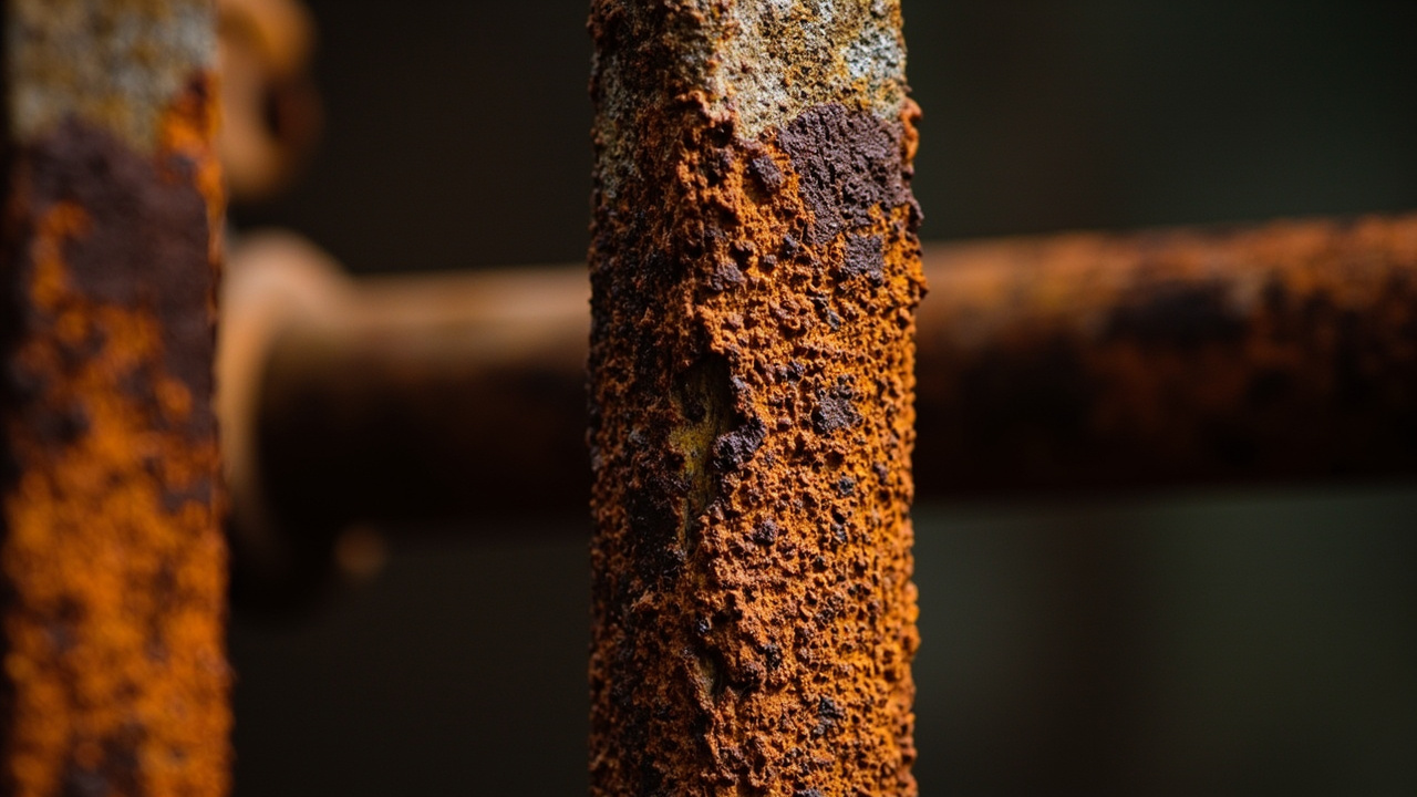 Mekanisme korosi elektrokimia pada pagar besi